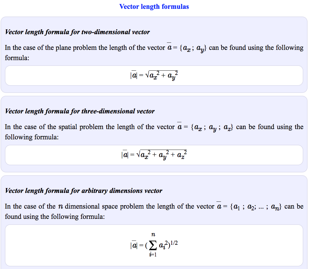 vectorlength